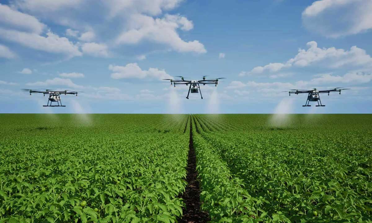 Tarımda Otonom Drone Sürülerinin Kullanımı